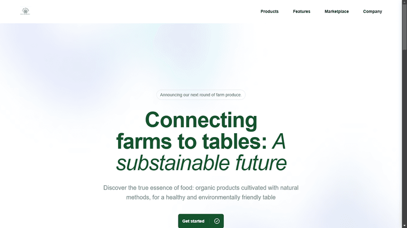 AJCI Foods web preview