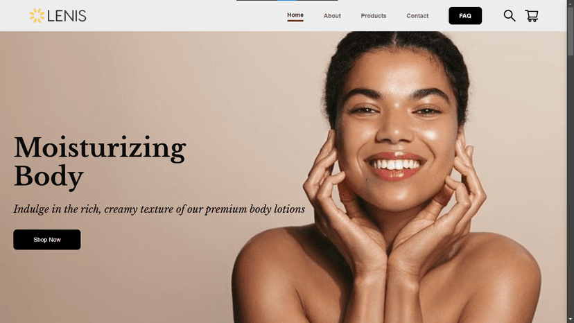 Lenis web preview