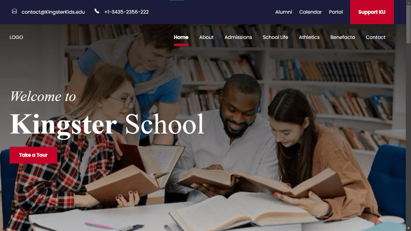 Kingster web preview