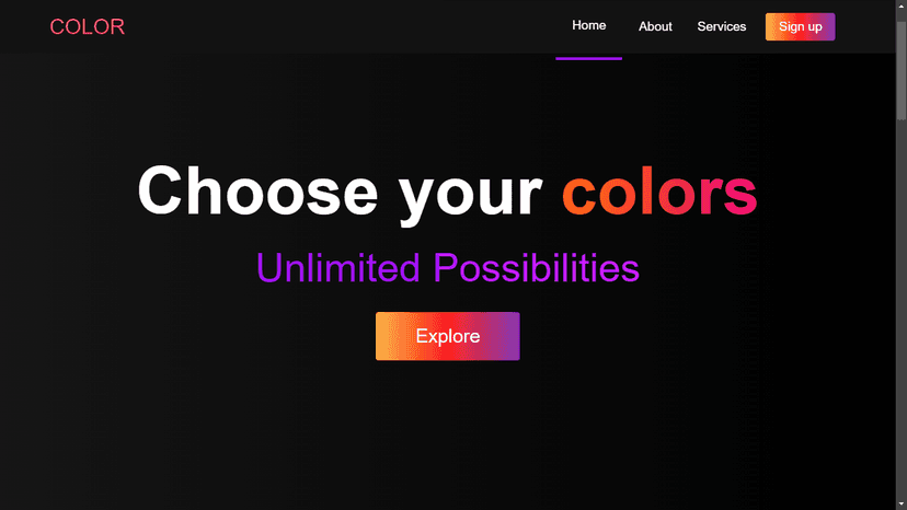 COLOR web preview